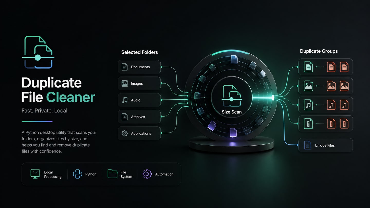 Duplicate File Cleaner scanning and comparison interface